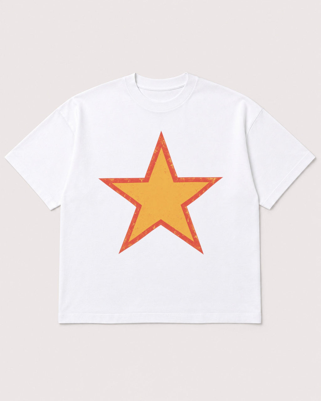 Mockup Boxy Heavyweight Tee White product