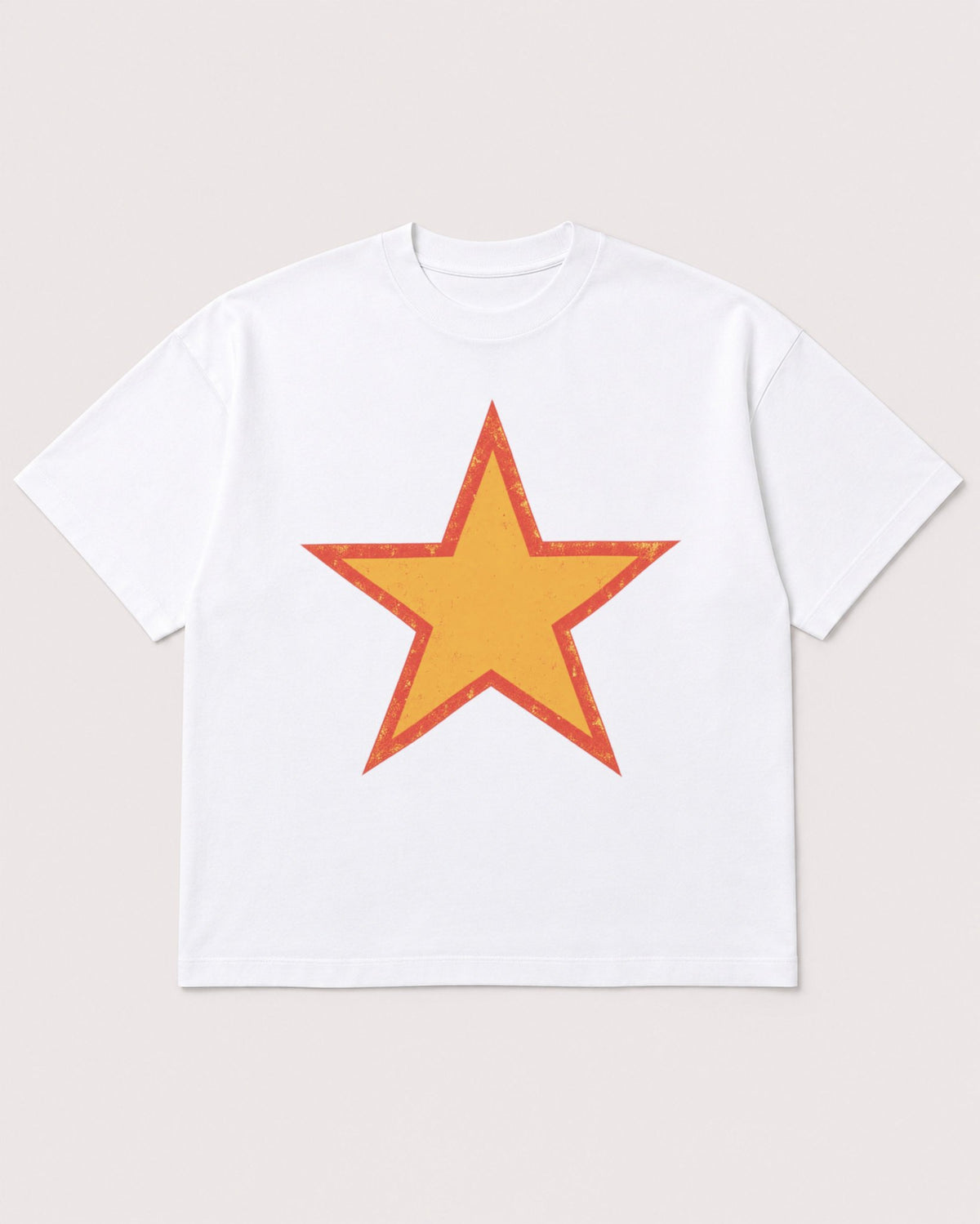 Mockup Boxy Heavyweight Tee White product
