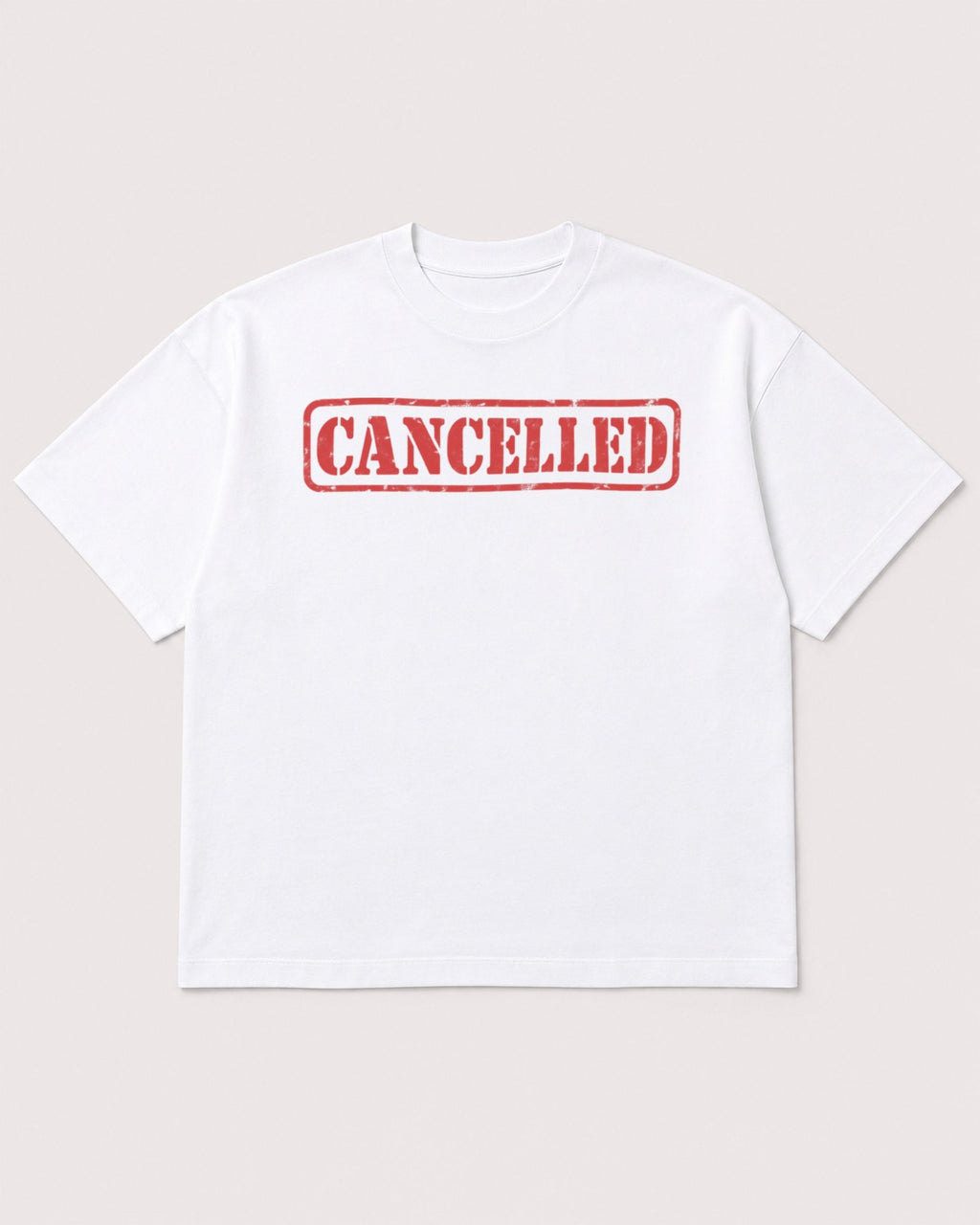 Mockup Boxy Heavyweight Tee White product