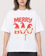 Mockup Boxy Heavyweight Tee White female close-up 33
