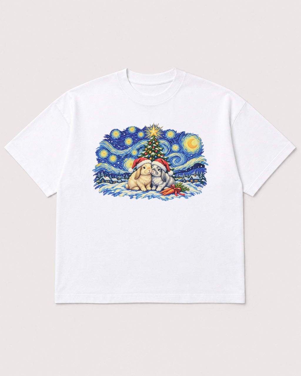 Mockup Boxy Heavyweight Tee White product