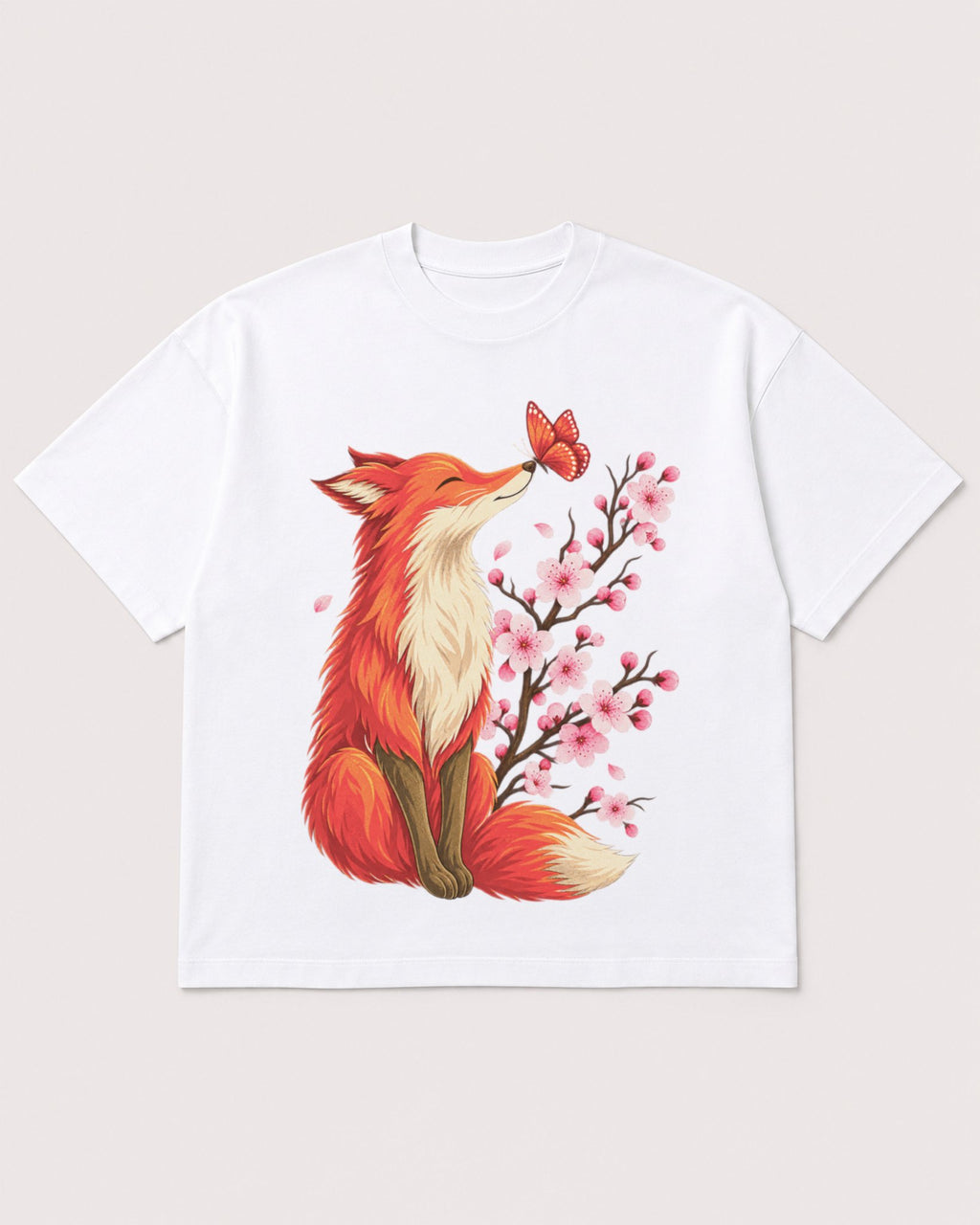 Mockup Boxy Heavyweight Tee White product