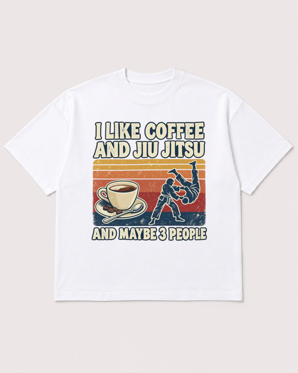 Mockup Boxy Heavyweight Tee White product