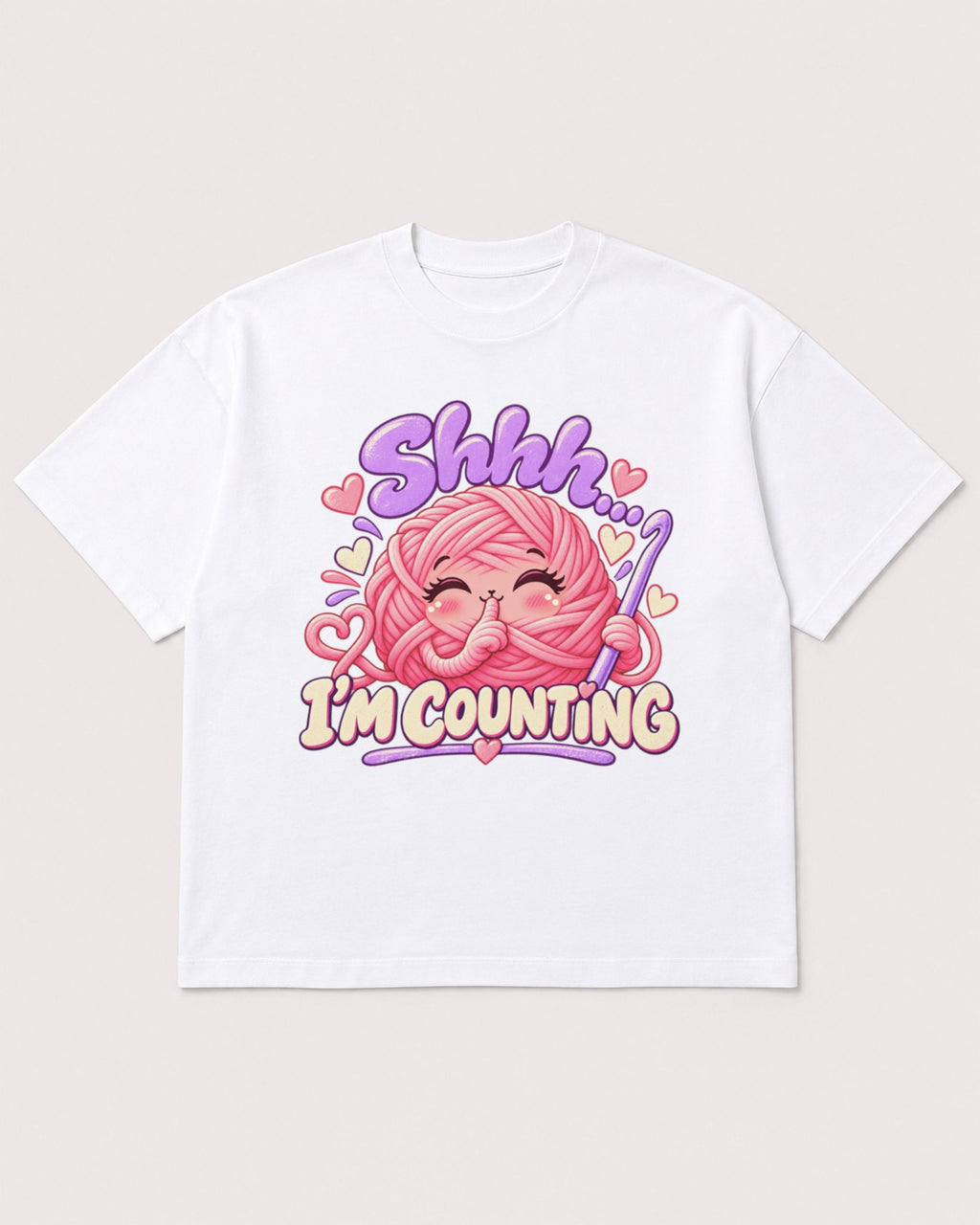 Mockup Boxy Heavyweight Tee White product