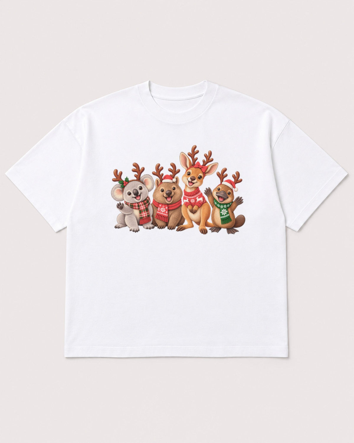 Mockup Boxy Heavyweight Tee White product
