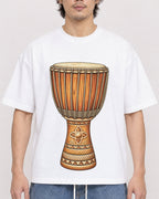 Mockup Boxy Heavyweight Tee White male close-up 03