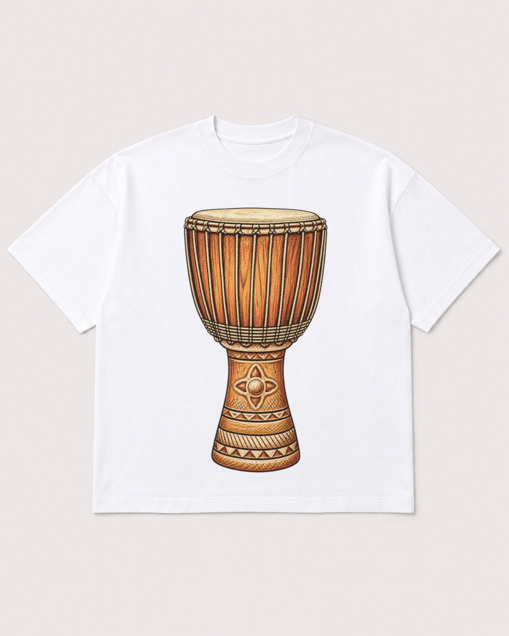 Mockup Boxy Heavyweight Tee White product