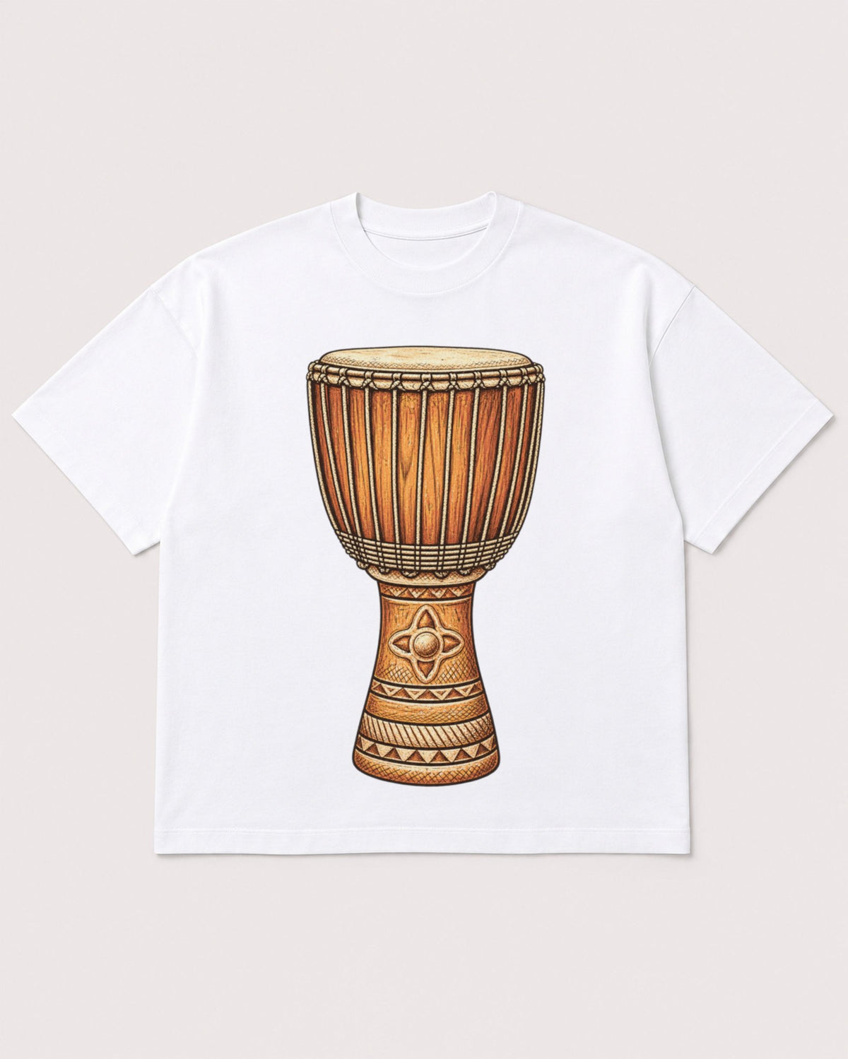 Mockup Boxy Heavyweight Tee White product