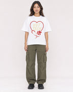 Mockup Boxy Heavyweight Tee White female full-body 02
