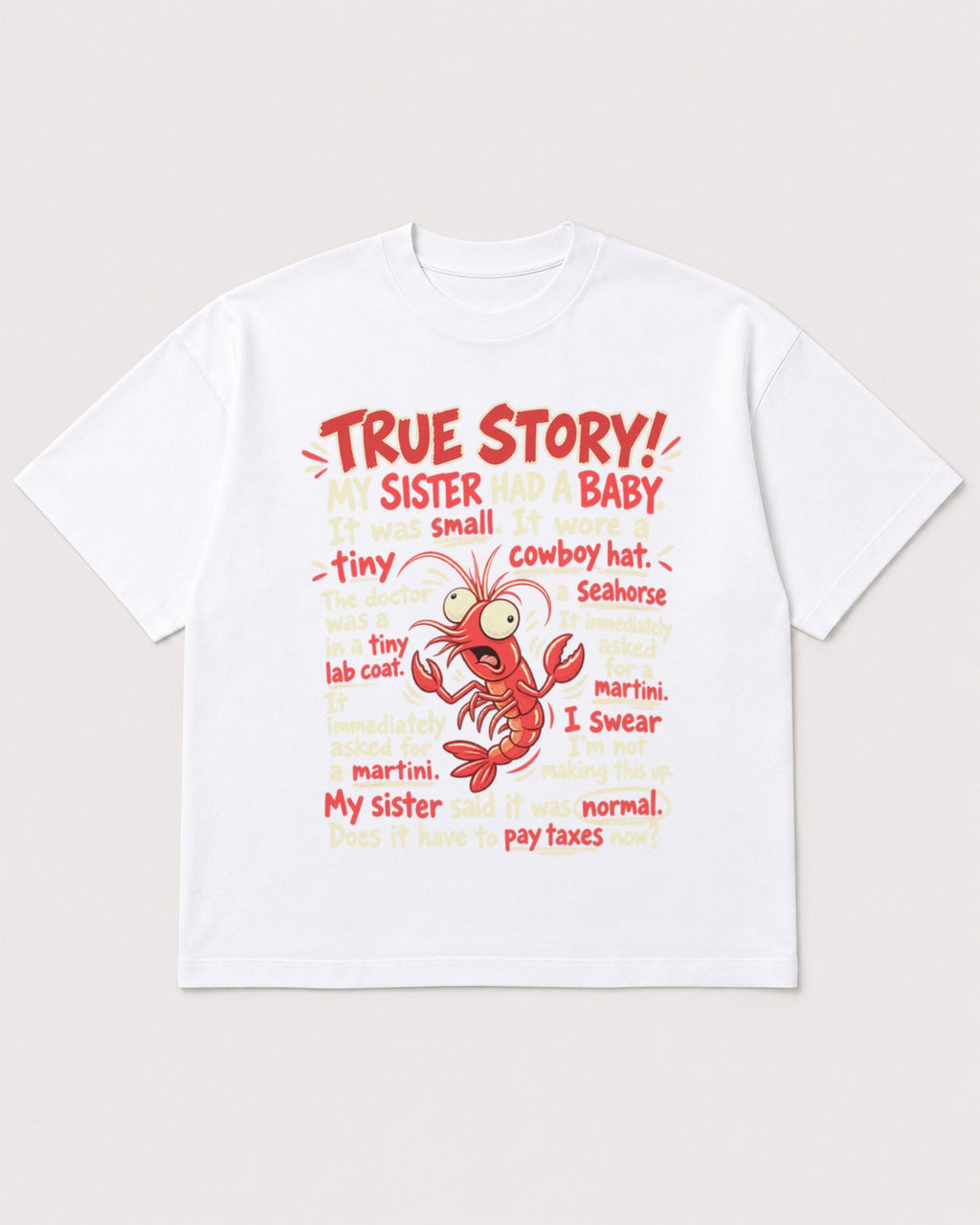 Mockup Boxy Heavyweight Tee White product