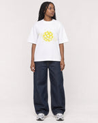 Mockup Boxy Heavyweight Tee White female full-body 04