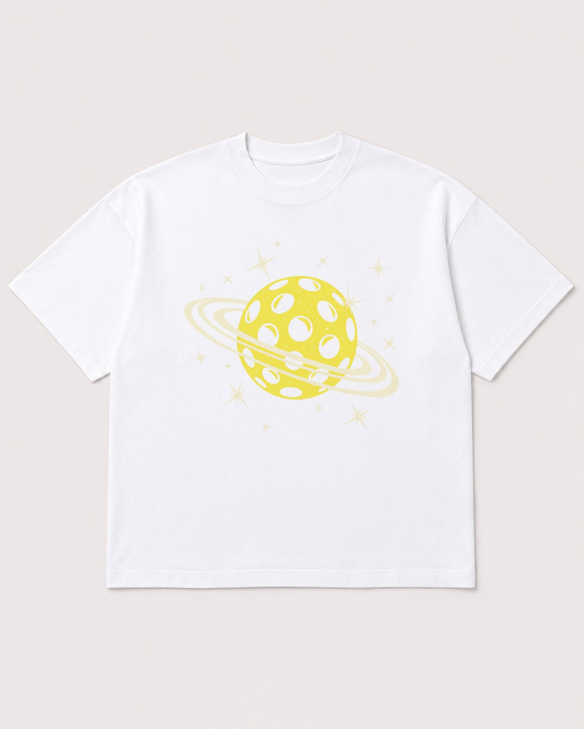 Mockup Boxy Heavyweight Tee White product