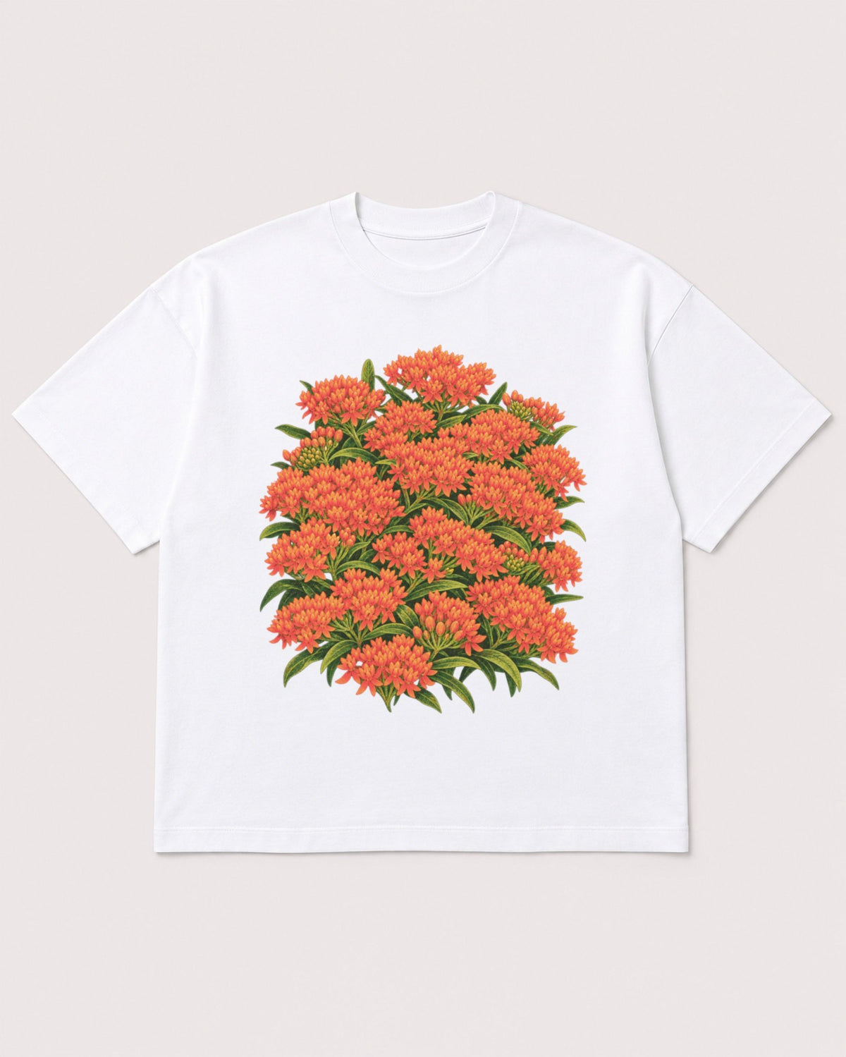 Mockup Boxy Heavyweight Tee White product