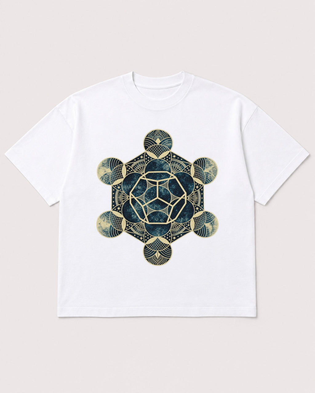 Mockup Boxy Heavyweight Tee White product