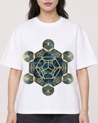 Mockup Boxy Heavyweight Tee White female close-up 03