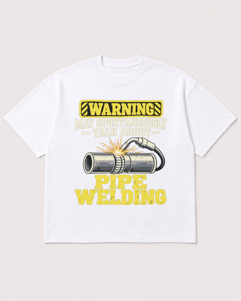 Mockup Boxy Heavyweight Tee White product