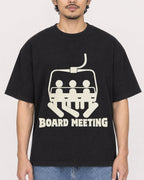 Mockup Boxy Heavyweight Tee Black male close-up 02