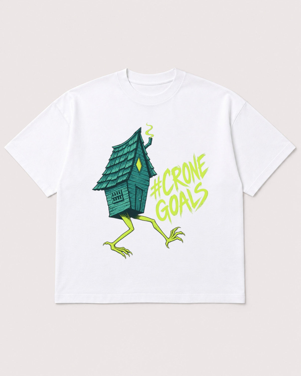 Mockup Boxy Heavyweight Tee White product