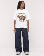 Mockup Boxy Heavyweight Tee White female full-body 04