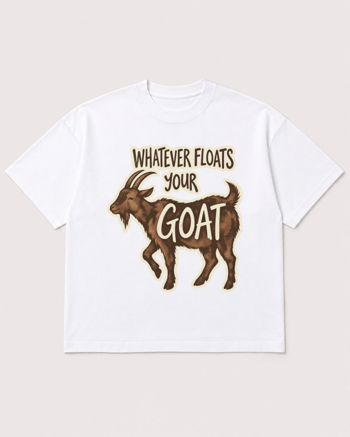 Mockup Boxy Heavyweight Tee White product