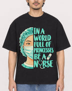 Mockup Boxy Heavyweight Tee Black male close-up 02