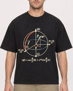 Mockup Boxy Heavyweight Tee Black male close-up 08