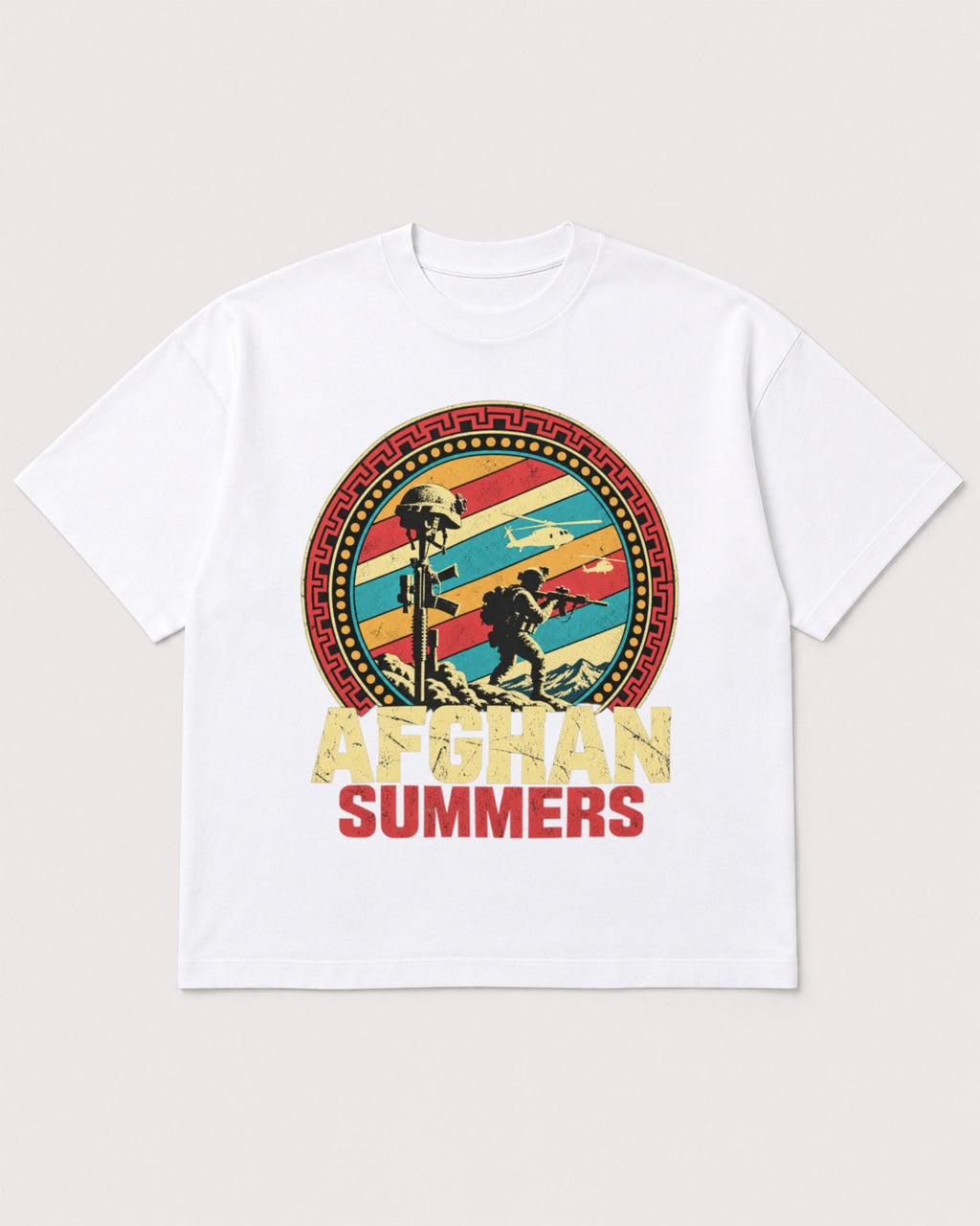 Mockup Boxy Heavyweight Tee White product