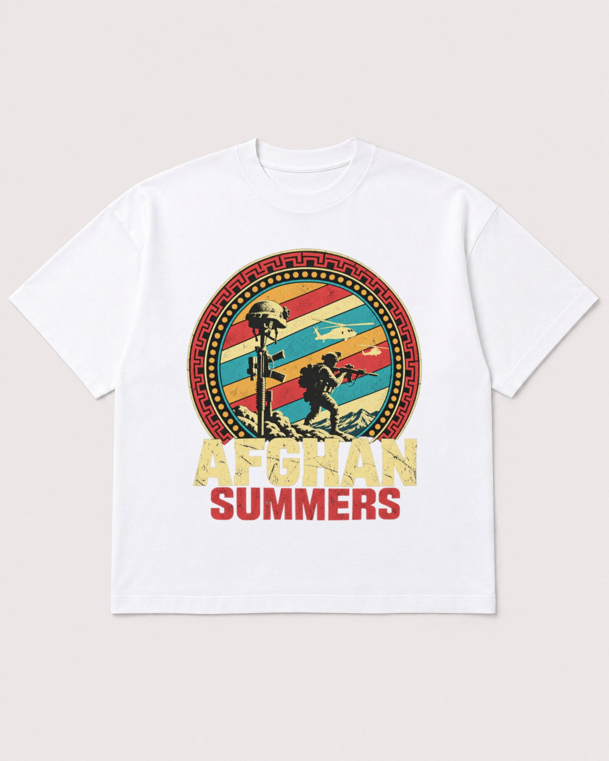 Mockup Boxy Heavyweight Tee White product