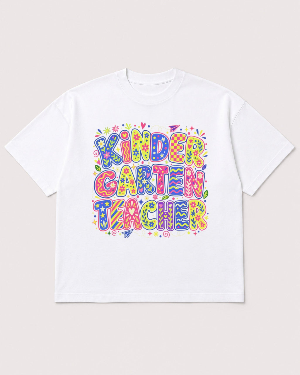 Mockup Boxy Heavyweight Tee White product