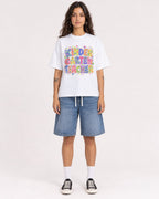 Mockup Boxy Heavyweight Tee White female full-body 06