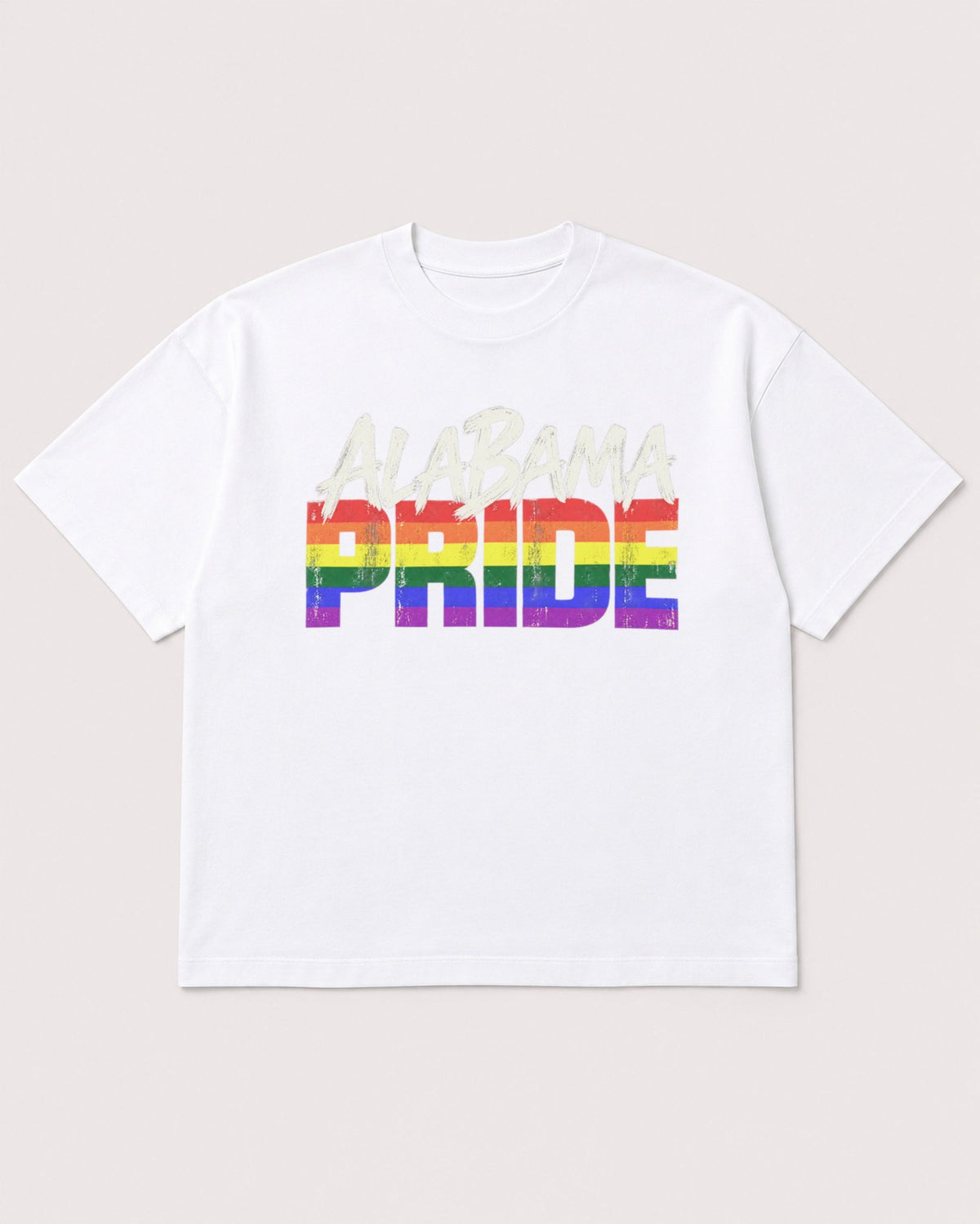 Mockup Boxy Heavyweight Tee White product