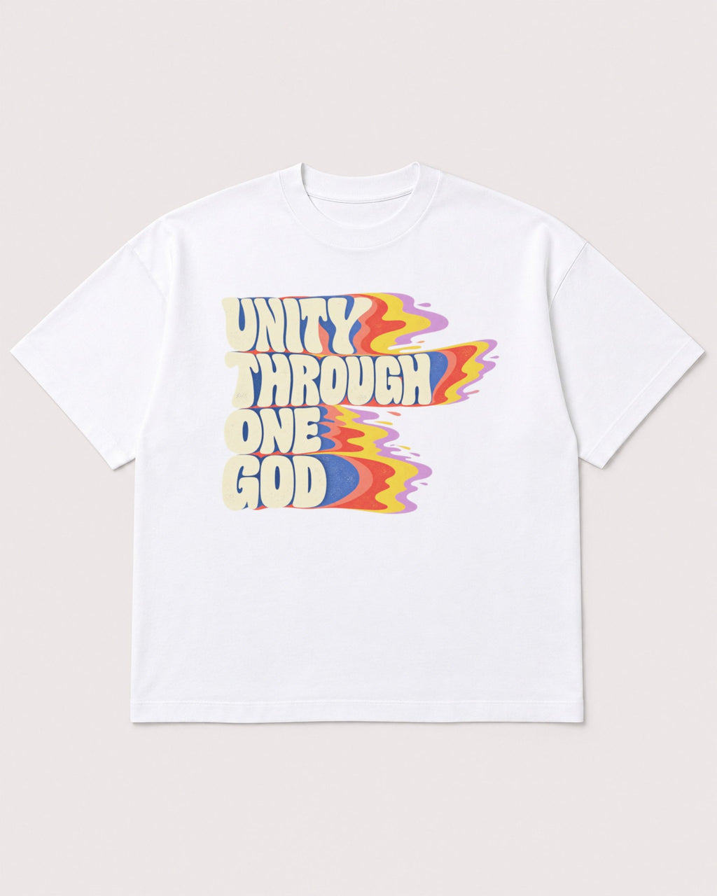 Mockup Boxy Heavyweight Tee White product