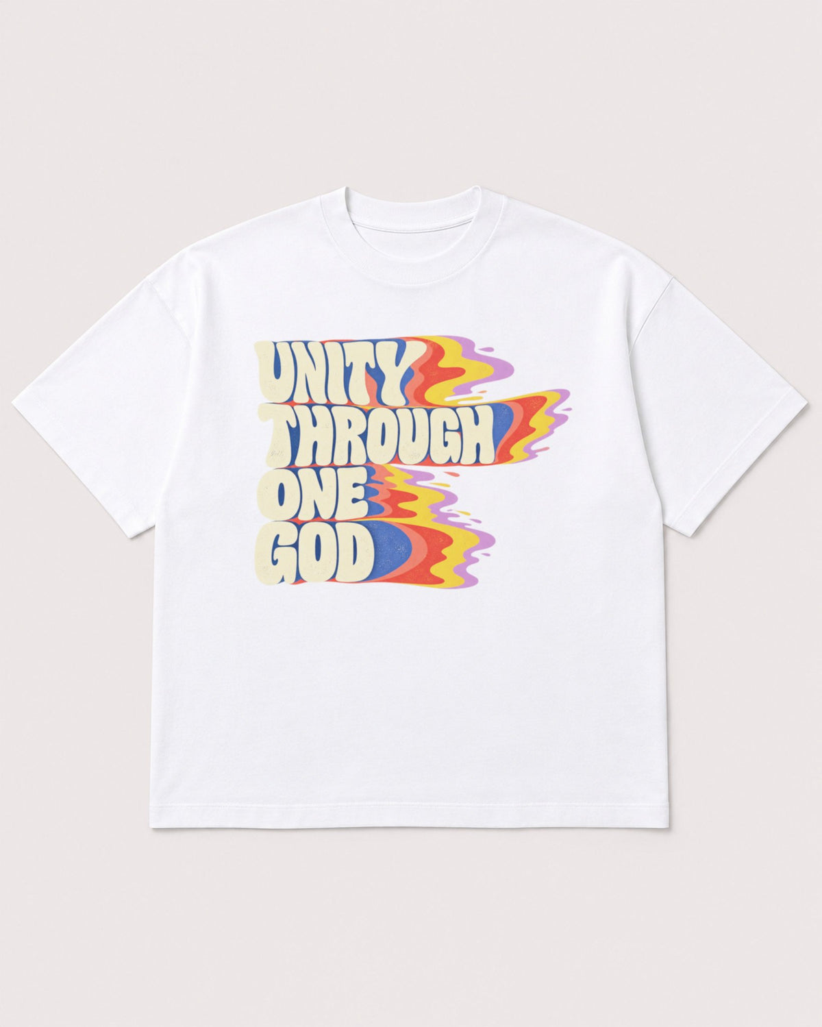 Mockup Boxy Heavyweight Tee White product