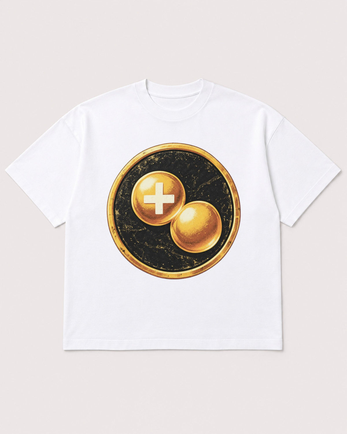 Mockup Boxy Heavyweight Tee White product