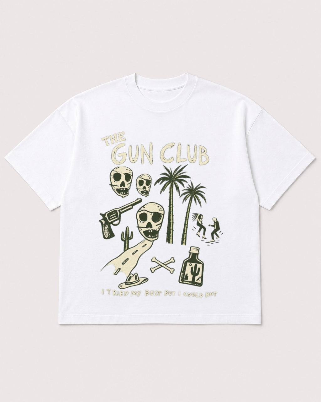 Mockup Boxy Heavyweight Tee White product