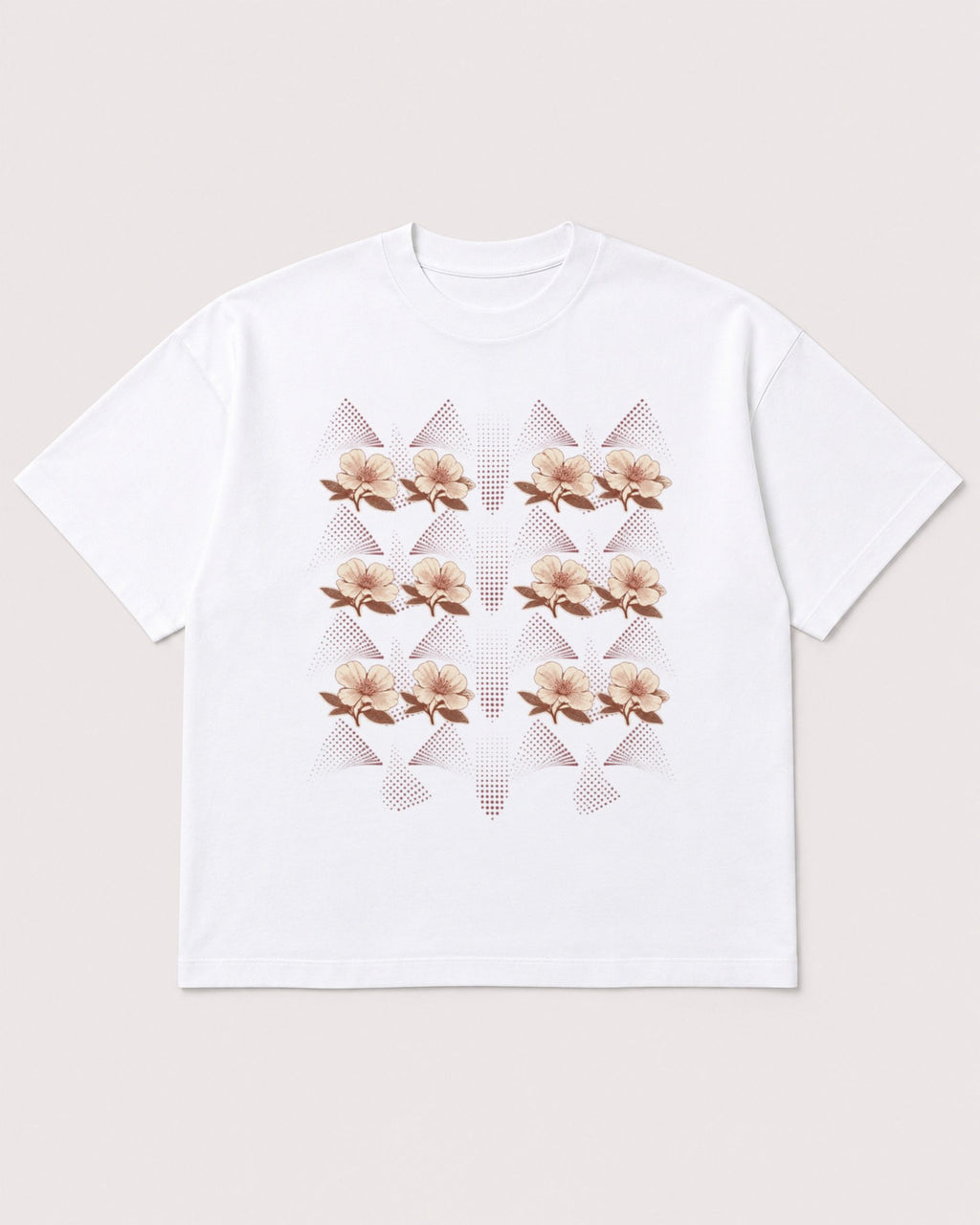 Mockup Boxy Heavyweight Tee White product