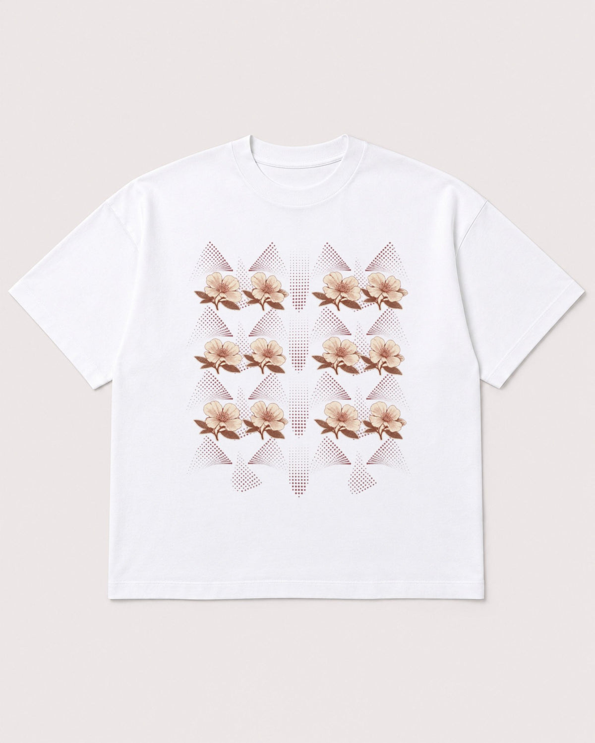 Mockup Boxy Heavyweight Tee White product