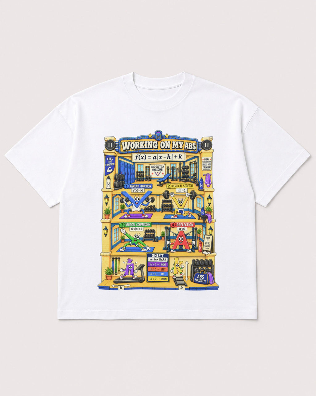 Mockup Boxy Heavyweight Tee White product