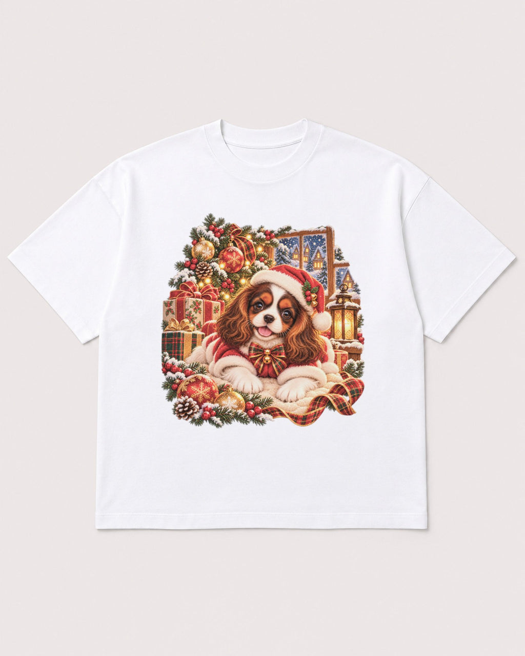 Mockup Boxy Heavyweight Tee White product