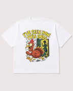 Mockup Boxy Heavyweight Tee White product