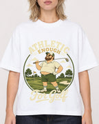 Mockup Boxy Heavyweight Tee White female close-up 19