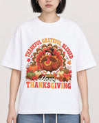 Mockup Boxy Heavyweight Tee White female close-up 11