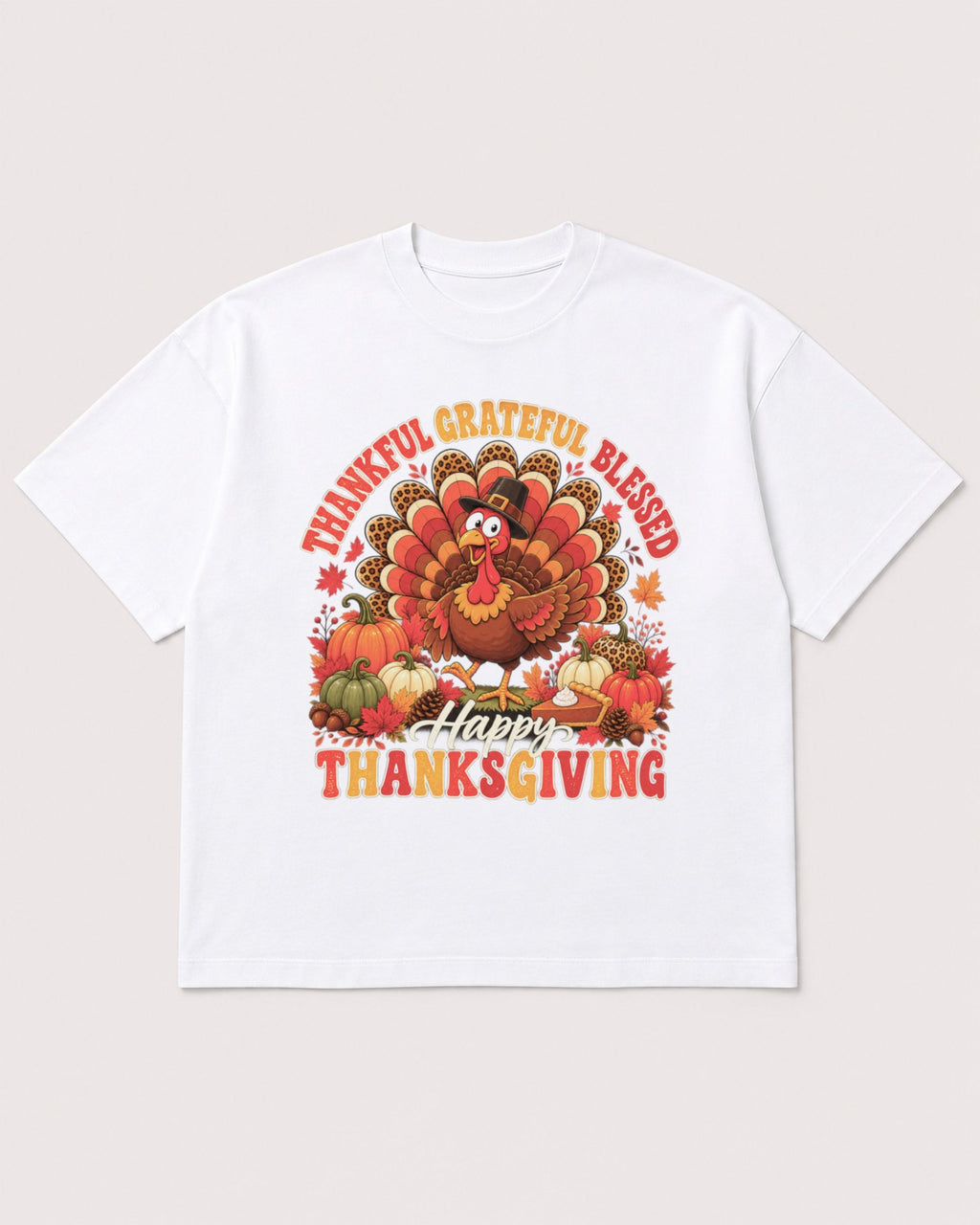 Mockup Boxy Heavyweight Tee White product