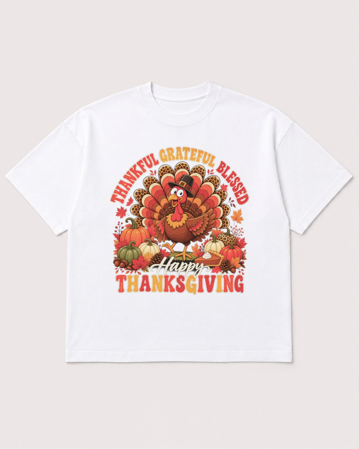 Mockup Boxy Heavyweight Tee White product