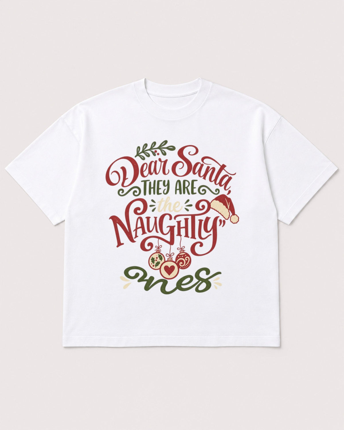 Mockup Boxy Heavyweight Tee White product