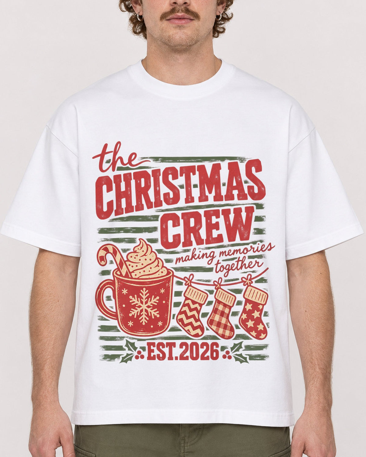 Mockup Boxy Heavyweight Tee White male close-up 09