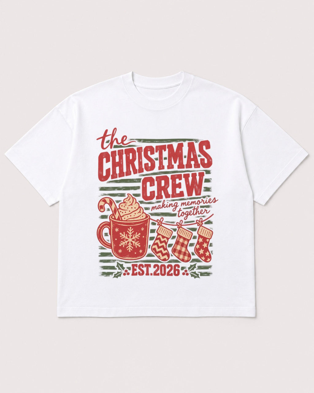 Mockup Boxy Heavyweight Tee White product