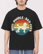 Mockup Boxy Heavyweight Tee Black male close-up 03