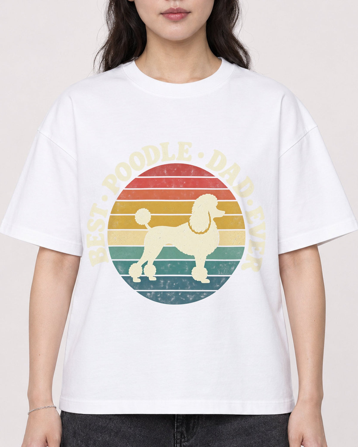 Mockup Boxy Heavyweight Tee White female close-up 03