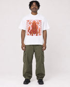 Mockup Boxy Heavyweight Tee White male full-body 04